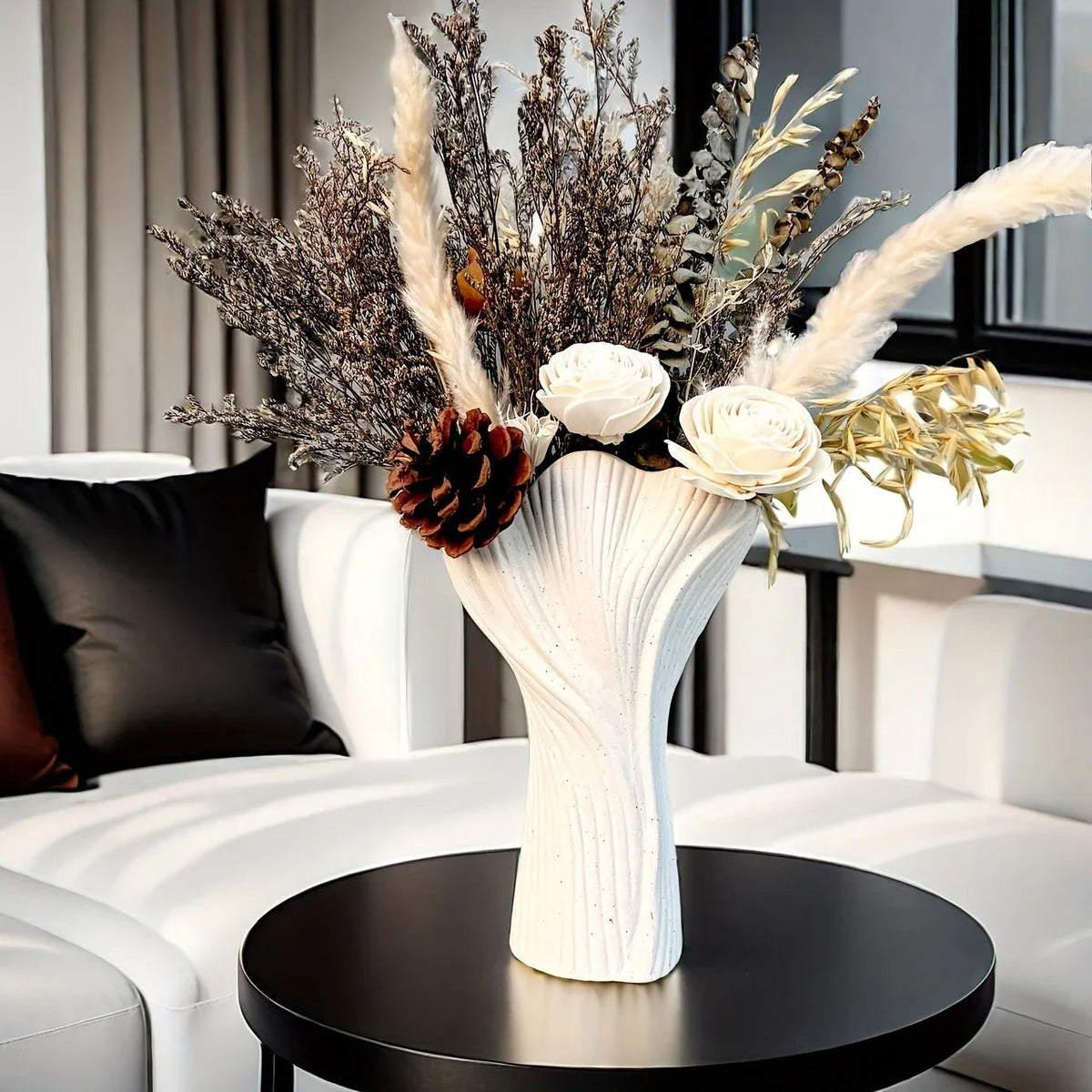 Vase - Textured Ceramic — House of Avana, view 2 of 28