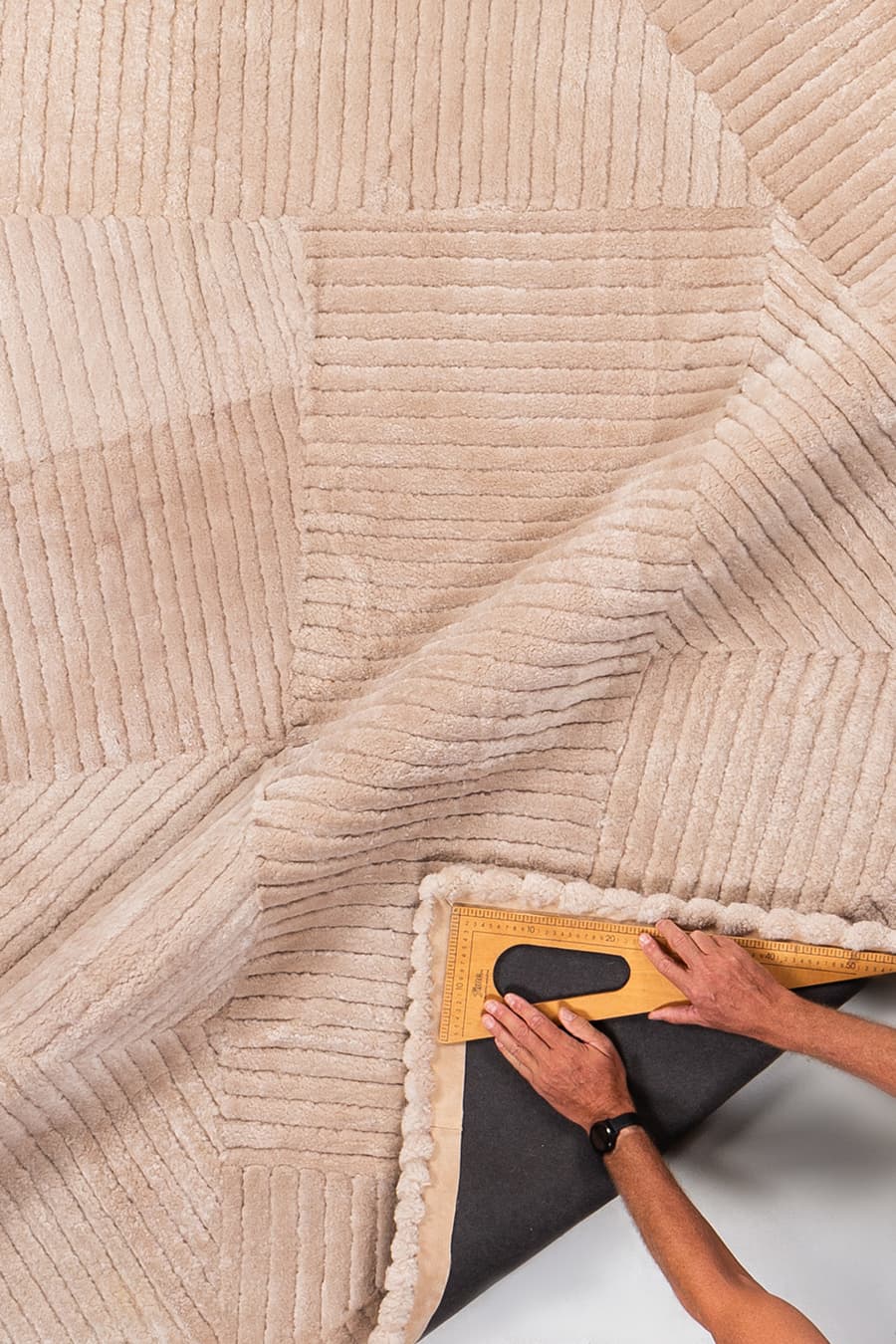 WEEKEND - Kilim Beige Shearling Rug - Homelosophy, view 4