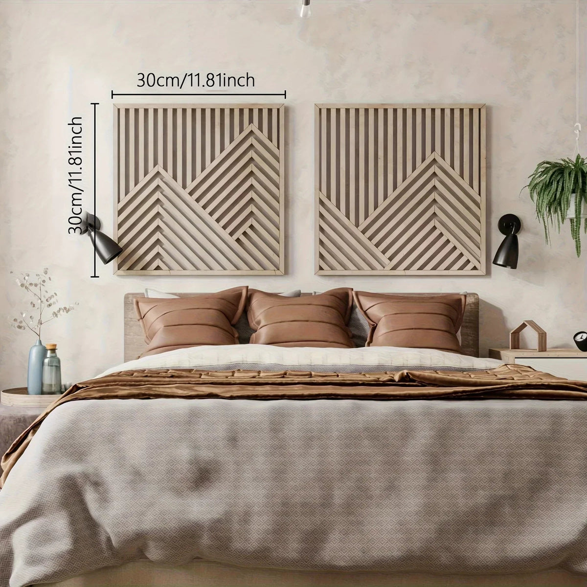 Wall Art - Vintage Wood Nature Theme