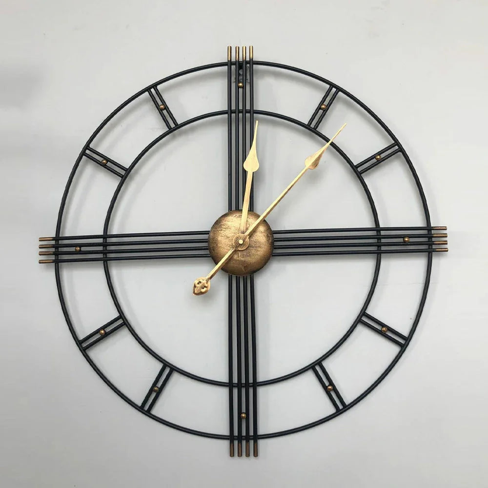 Wall Clock - Roman Numerals Metal Large — House of Avana, view 24 of 28