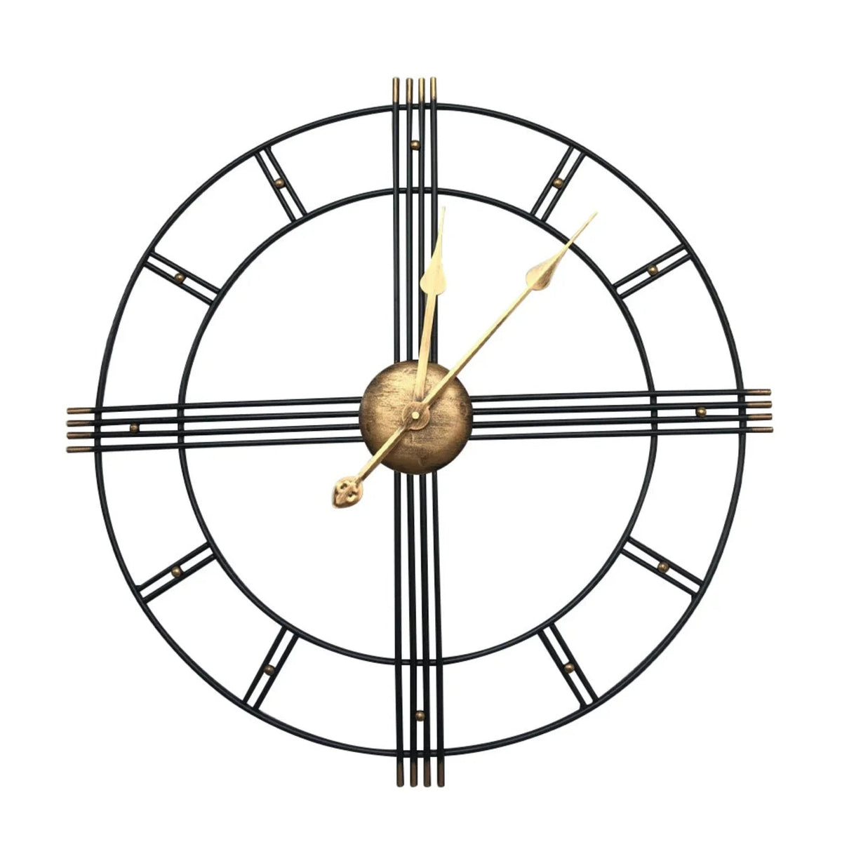 Wall Clock - Roman Numerals Metal Large — House of Avana, view 20 of 28