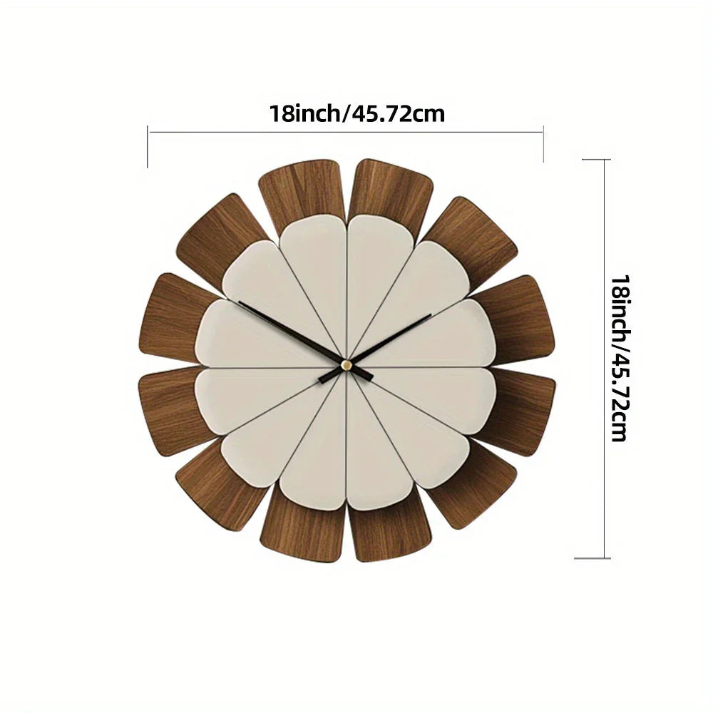 Wall Clock - Vintage Wooden 12 Inch — House of Avana, view 2 of 26