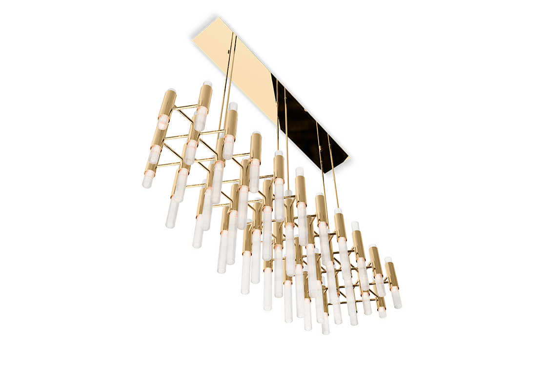 Waterfall Rectangular Suspension Light by Luxxu – view 3