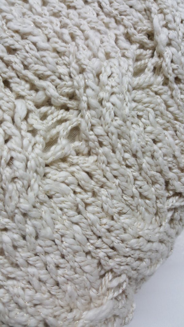 Wavy Golden Cotton Pillow - Homelosophy, view 5