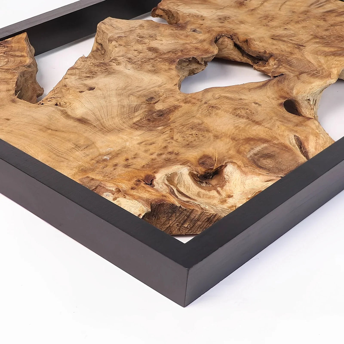 Wood Wall Decor, Handmade Natural Wood Panels with Unique Hanging Style