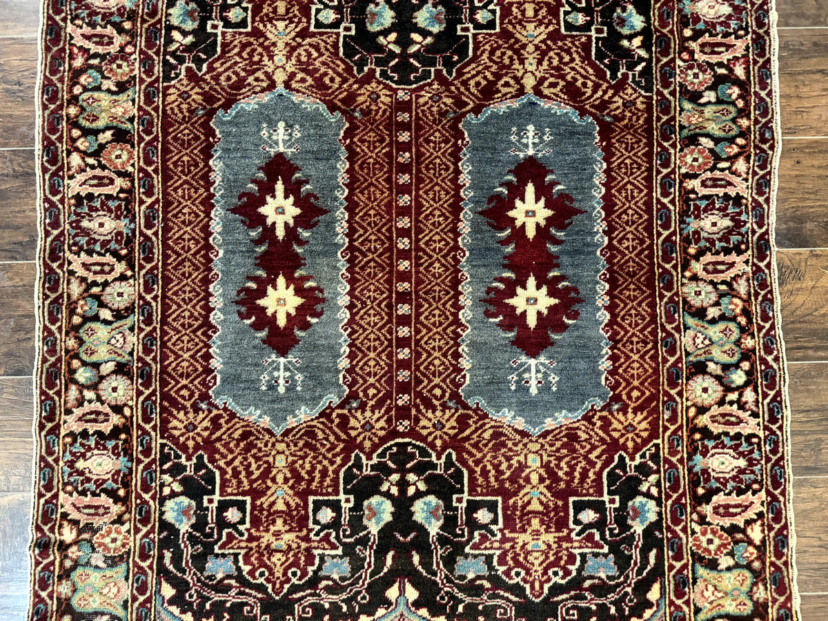 Antique Turkish Rug 4x6, Unique Rare Carpet - Jewel Rugs, view 5