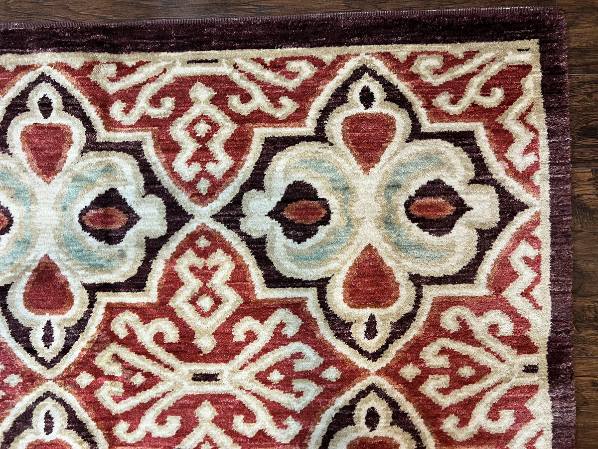 Portuguese Rug 9x12, Vintage Carpet, Handmade Wool Rug - Jewel Rugs, view 8