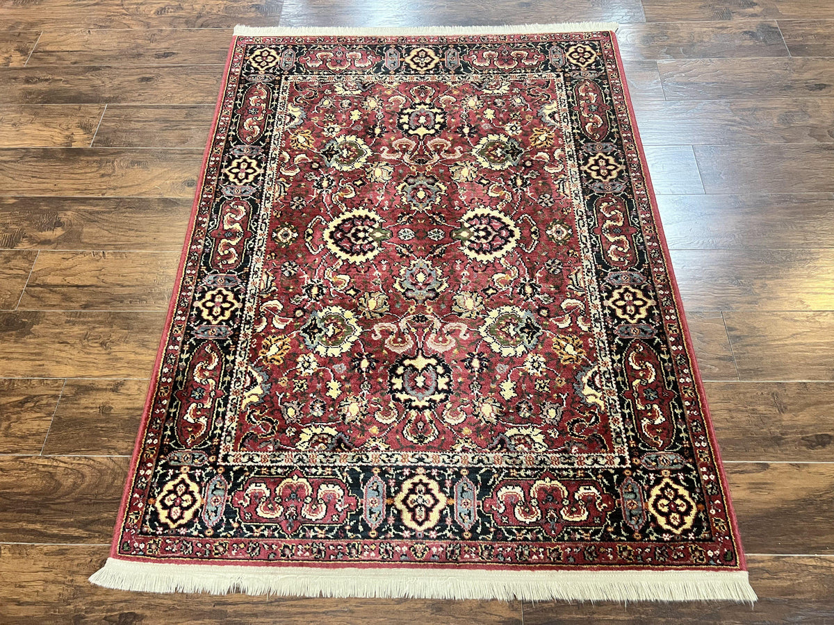 Karastan Rug 4x6, Williamsburg Herati #558, Wool Karastan Carpet, Vintage Karastan Persian Area Rug, Wool Pile - Jewel Rugs, view 13