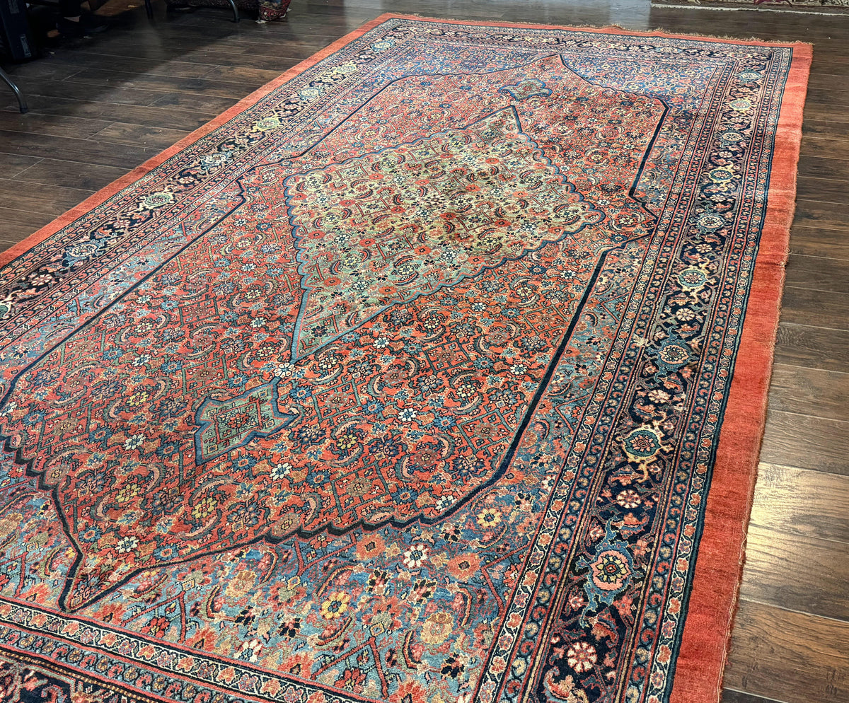 Antique Persian Bijar Rug 7x15 - Jewel Rugs, view 2