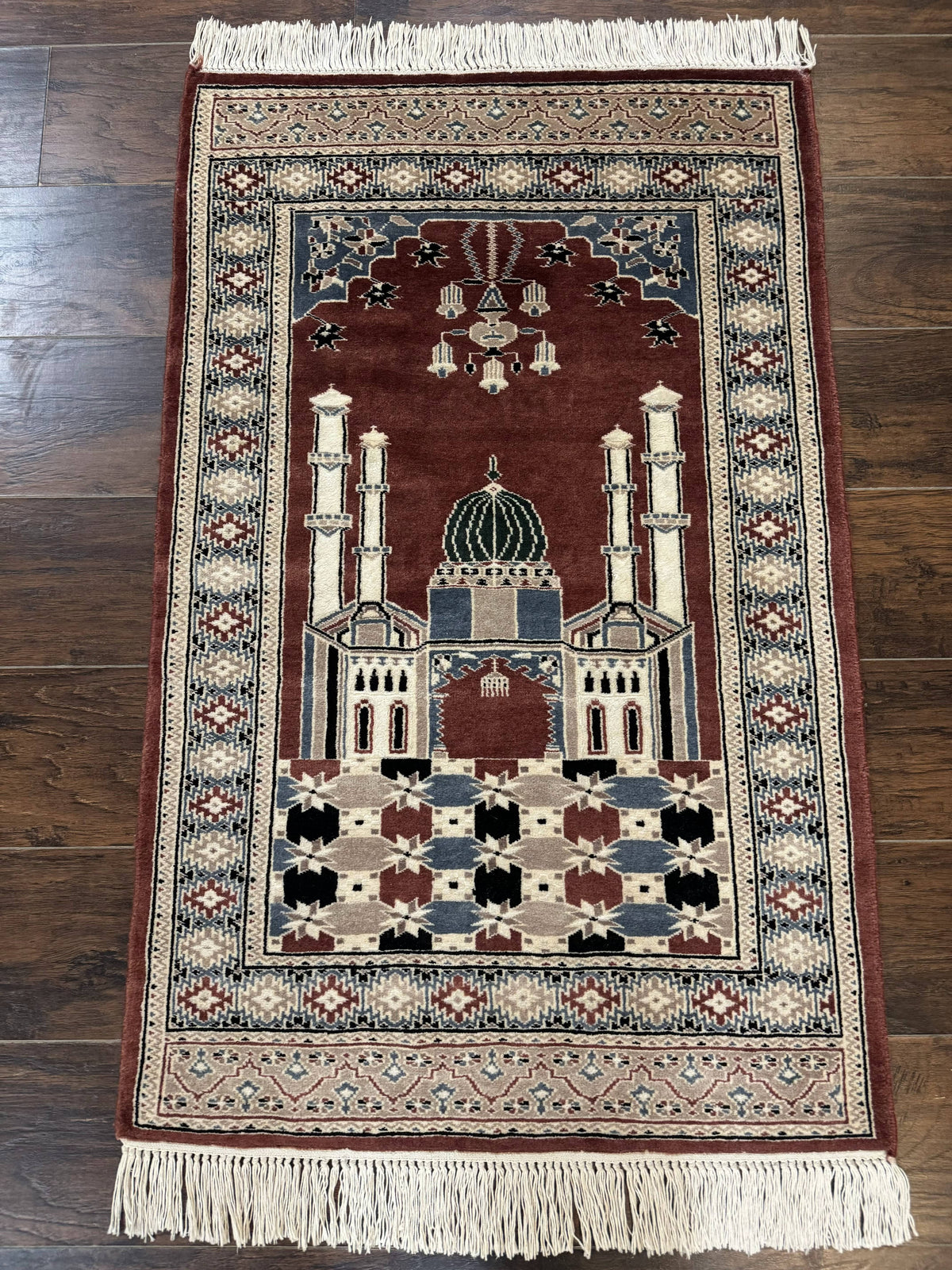 Small Pakistani Bokhara Prayer Rug 2.7 x 4 - Jewel Rugs, view 2