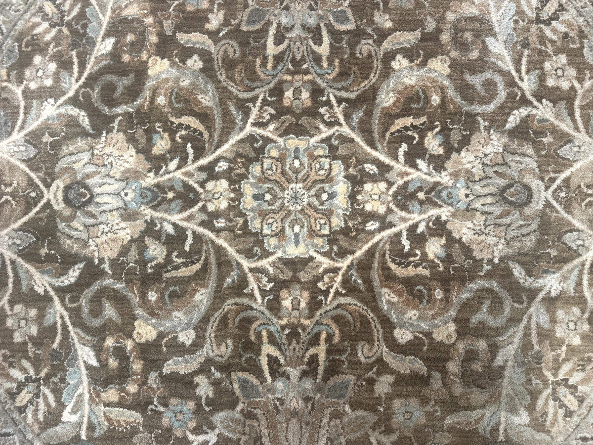 Round Karastan Rug 8x8 ft, Euphoria New Bridge Karastan Rug, Indo Mahal Design - Jewel Rugs, view 4
