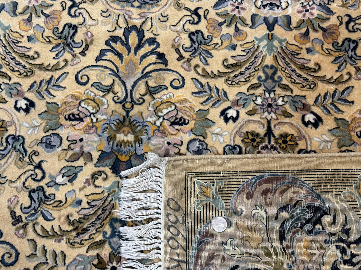 Pak Persian Rug 8x10, Allover Pattern, Fine 225 KPSI, Cream - Jewel Rugs, view 11