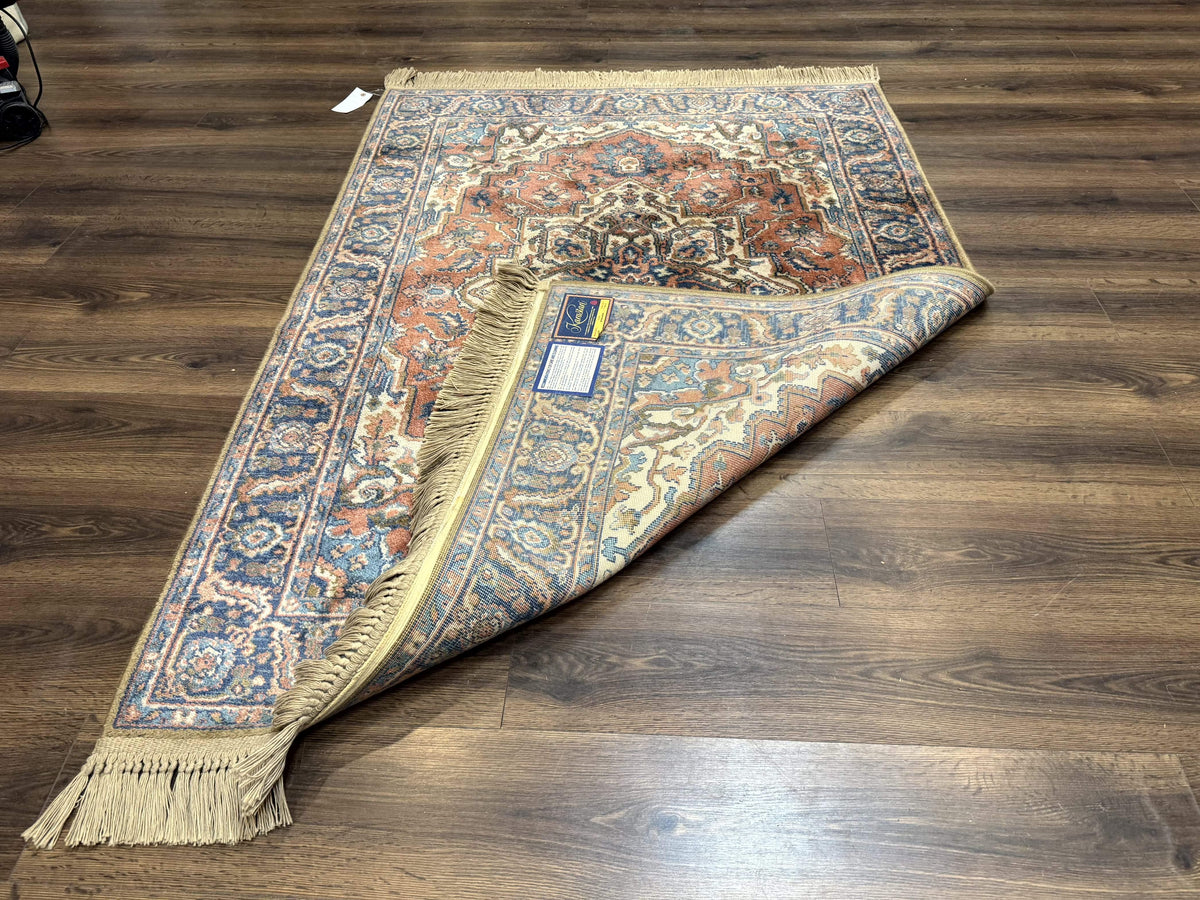Karastan Rug 4x6, Vintage Karastan #744 Antique Serapi Pattern, Wool Pile, Original 700 Series Karastan Carpet - Jewel Rugs, view 12