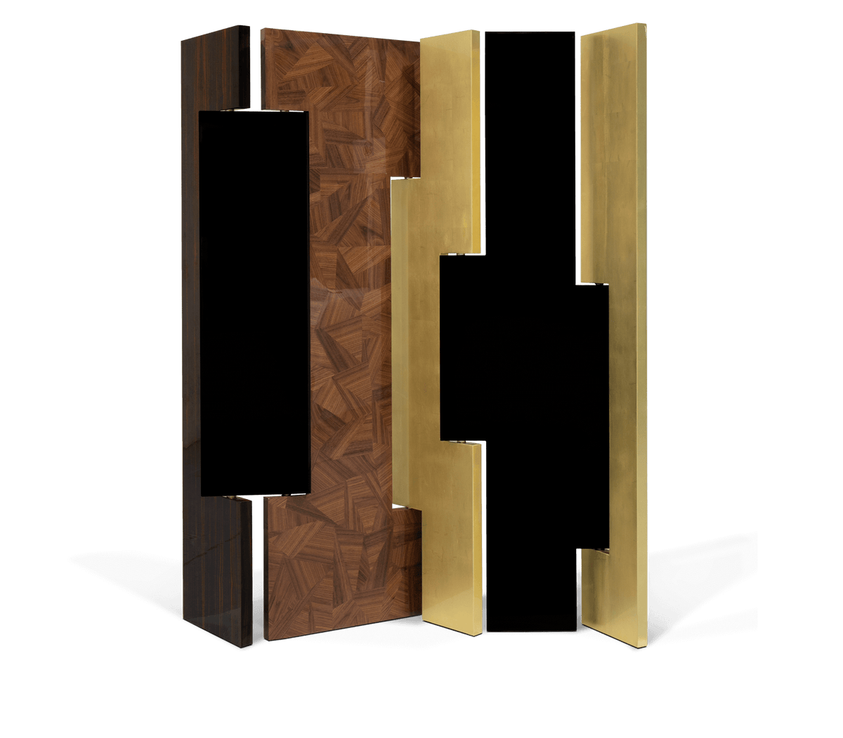 Avenue Faux-marble Folding Screen by Boca do Lobo