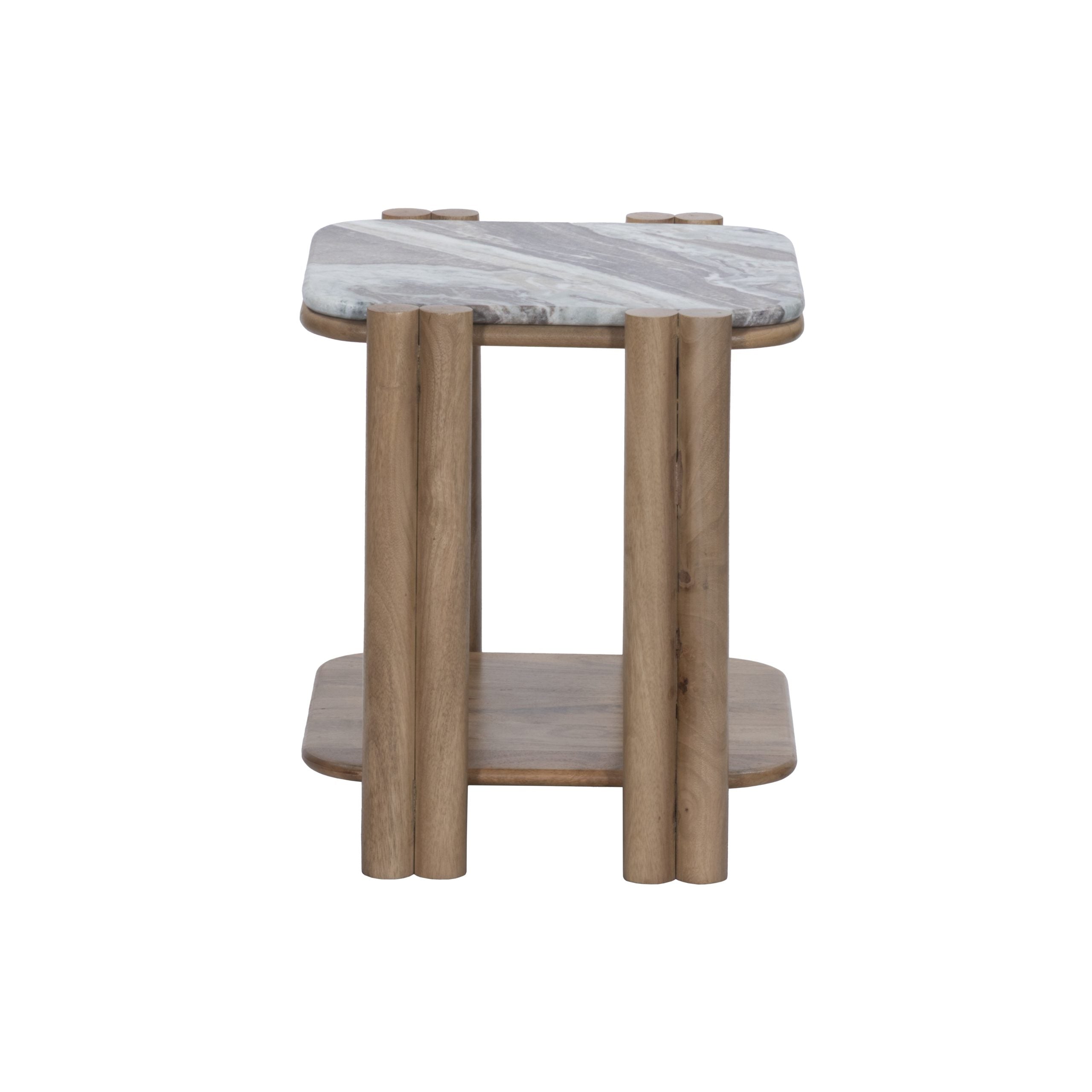 Myrina Marble-Top Side Table image 3
