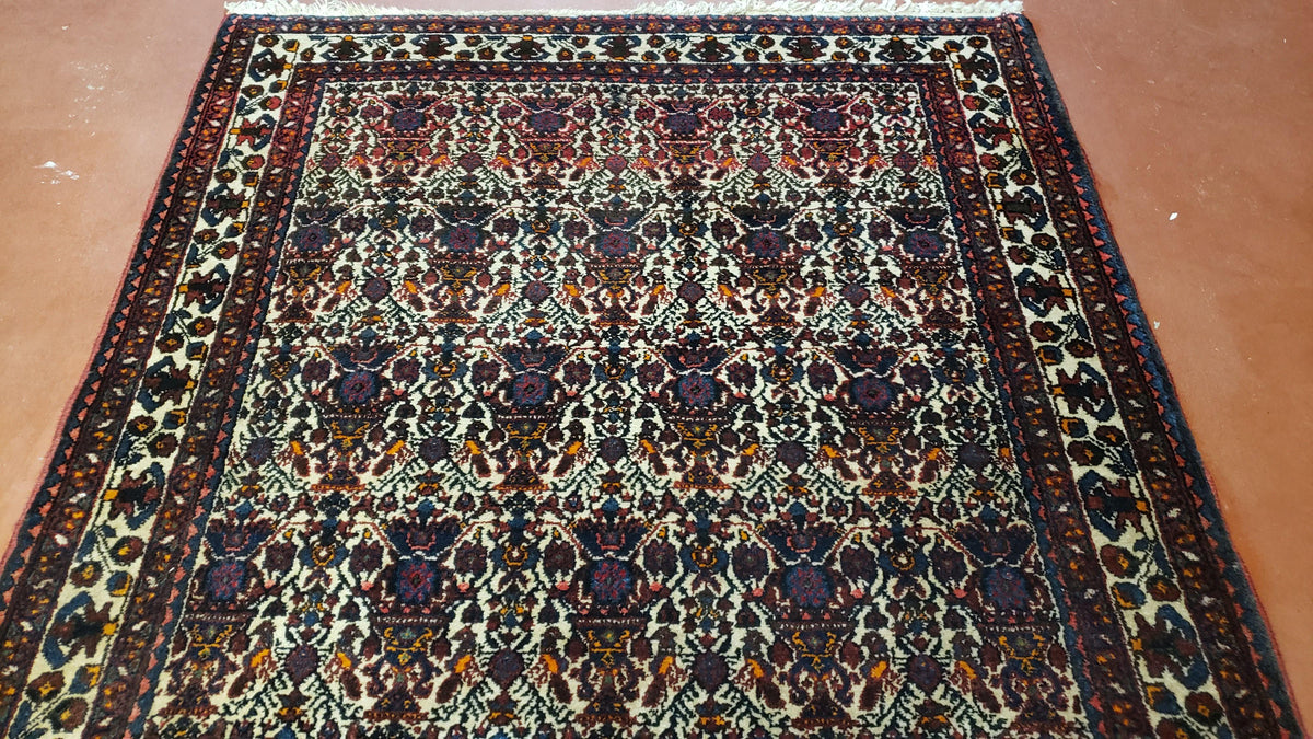 Persian Afshar Rug 3.6 x 5, Zili Sultan Pattern, Wool - Jewel Rugs, view 4