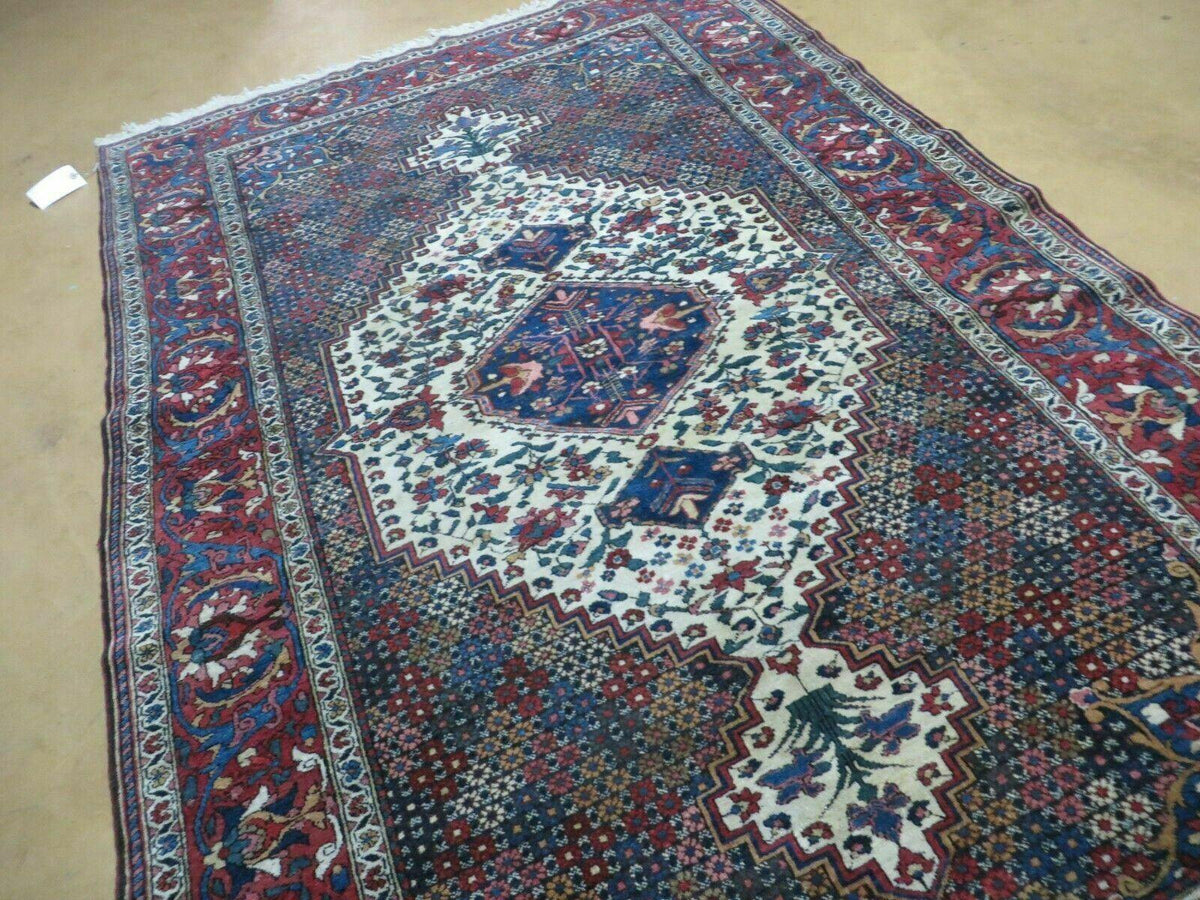 4' X 7' Vintage Handmade Turkish Floral Orient Medallion Wool Veg Dye Rug Nice - Jewel Rugs, view 13