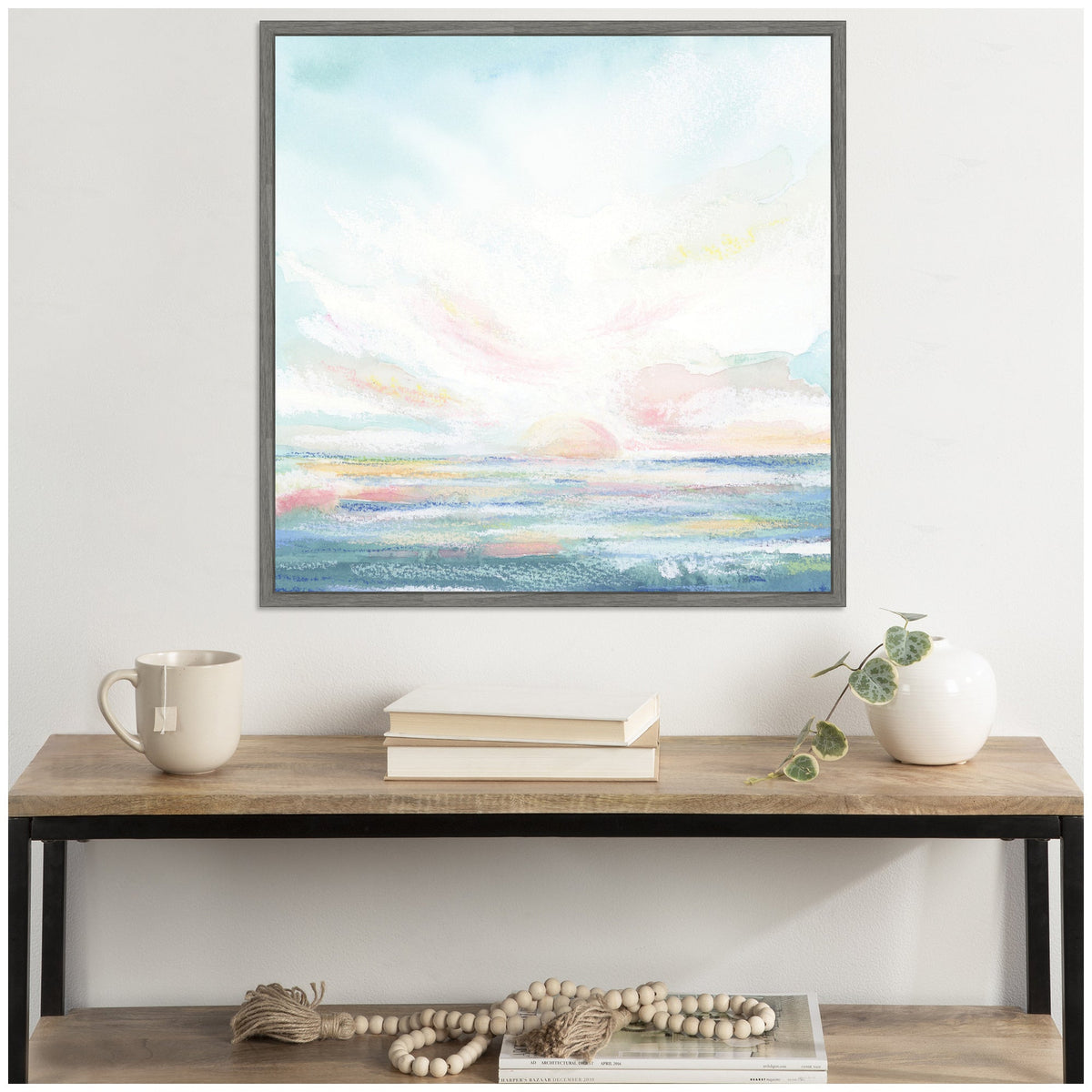Sylvie Heavenly Framed Canvas by Julie Maida