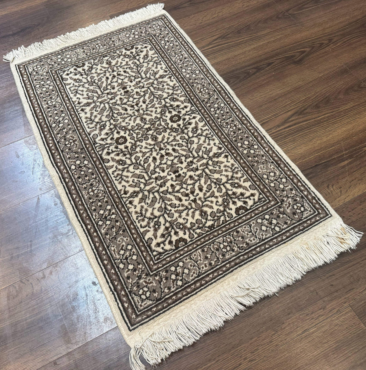 Small Turkish Kayseri Rug 2x3, Allover Pattern - Jewel Rugs, view 3