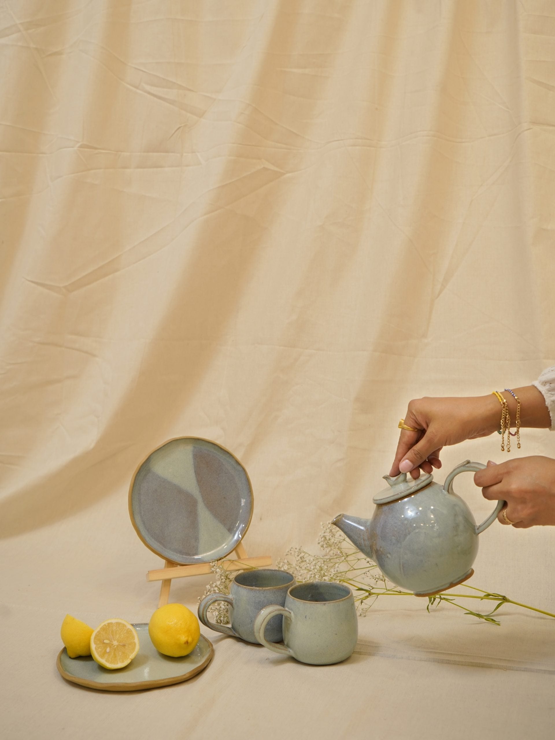 Teapot Set - Sky image 2