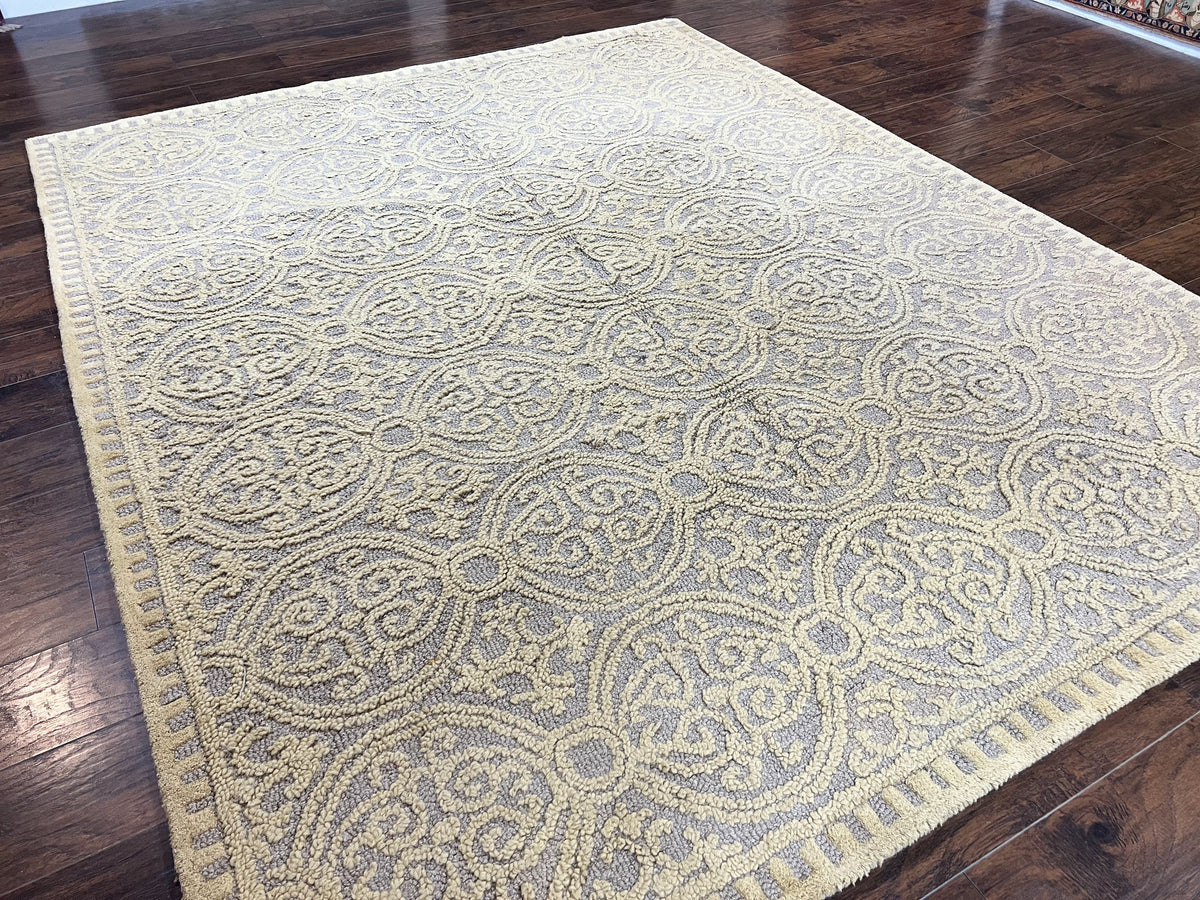 Safavieh Rug 8x10, Cambridge Rug, Wool Hand Tufted Carpet, Modern Room Sized Wool Pile Area Rug - Jewel Rugs, view 12