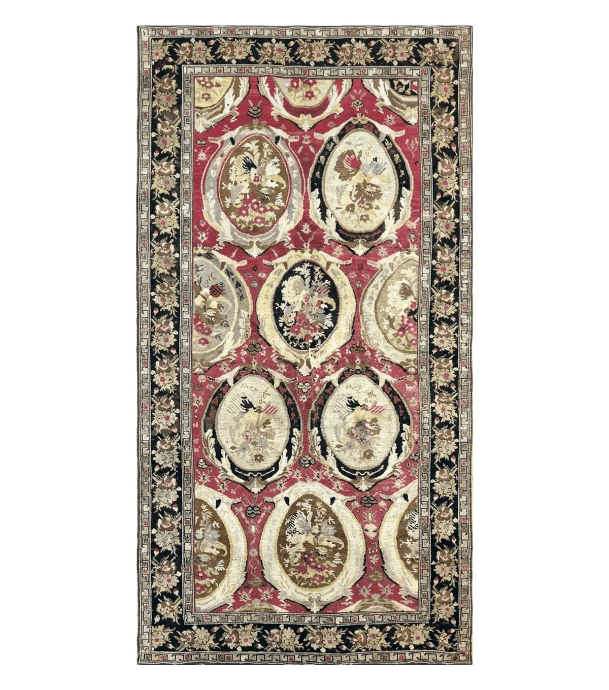 Antique Caucasian Karabakh Rug 5x10 - Jewel Rugs
