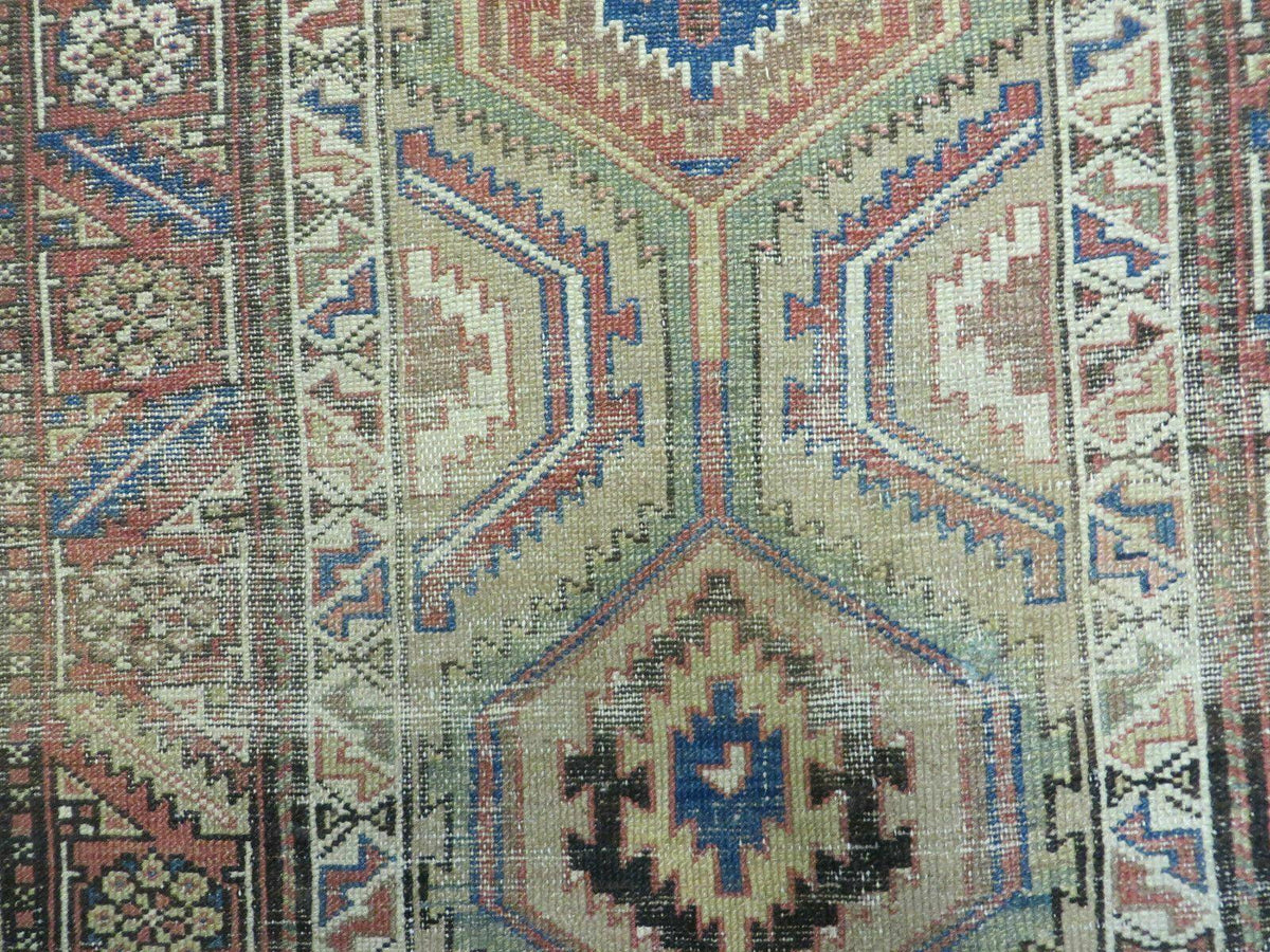 3'4" X 12' Antique Hand Made Turkish Wool Rug Runner Carpet Camel Hair Nice - Jewel Rugs, view 13