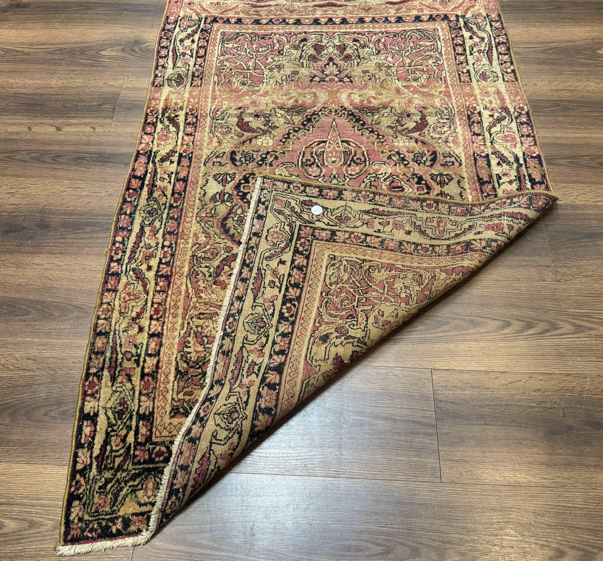 Antique Persian Lavar Rug 3x5, Persian Kerman Rug, Traditional Persian Carpet - Jewel Rugs, view 12