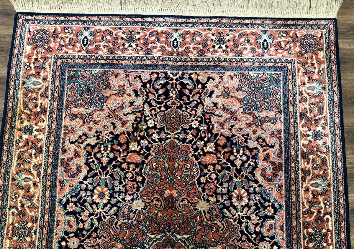 Karastan Rug 5.9 x 9, Kashan Medallion #741, Original Collection 700 Series, Discontinued, Wool Pile - Jewel Rugs, view 4