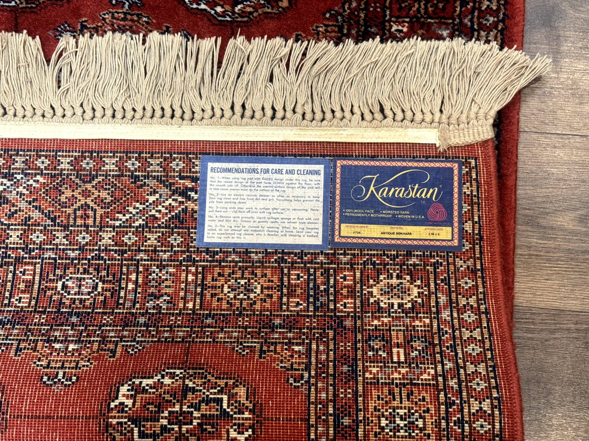 Karastan Rug 3x5, Antique Bokhara #734, Rare, Wool Pile Discontinued Karastan, Original 700 Series - Jewel Rugs, view 11