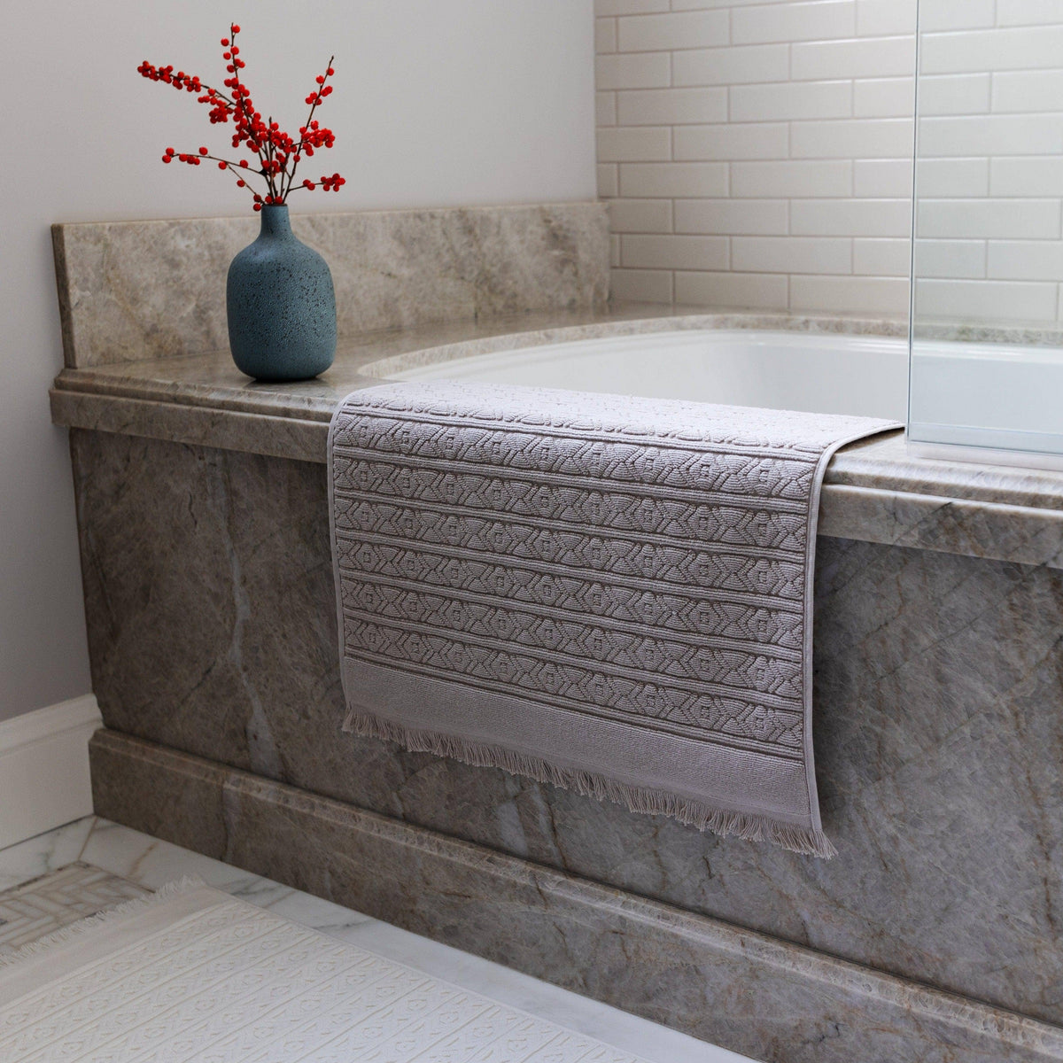 Lydia Cotton Bath Mat - Source by Studio Skara, view 6