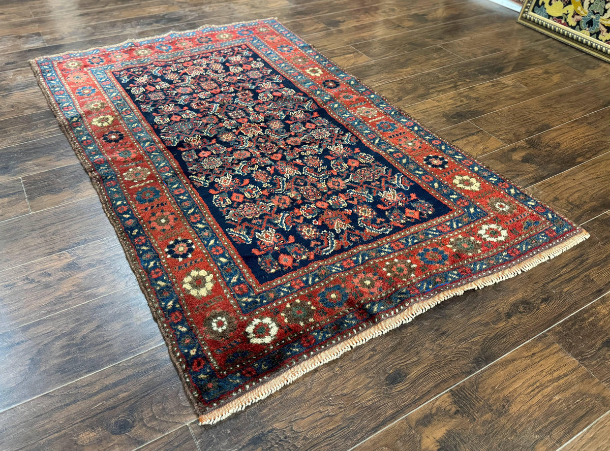 Antique Persian Tribal Rug 4x6, Kurdish Rug - Jewel Rugs, view 3