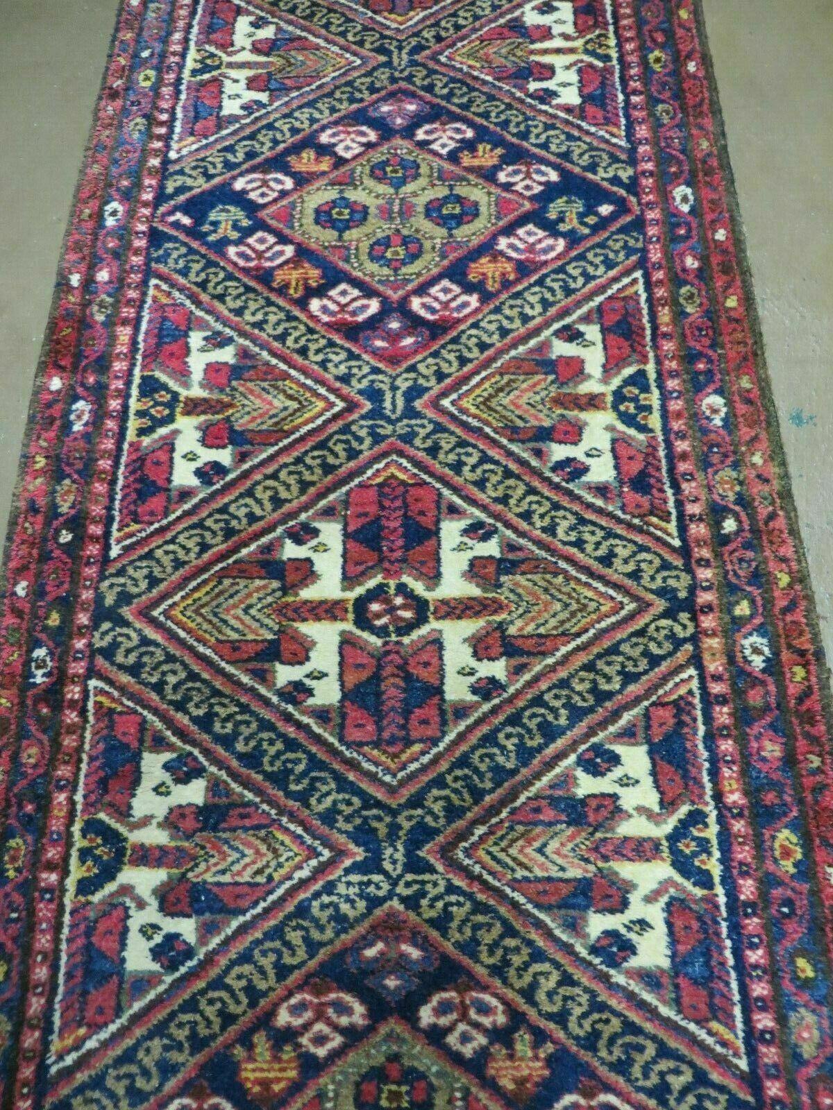 2' 6" X 9' Antique Handmade Turkish Anatolian Wool Runner Rug Nice - Jewel Rugs, view 4