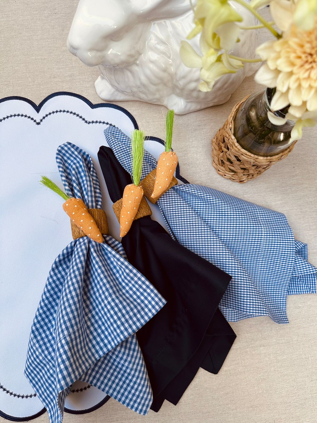 Mini Gingham Napkin