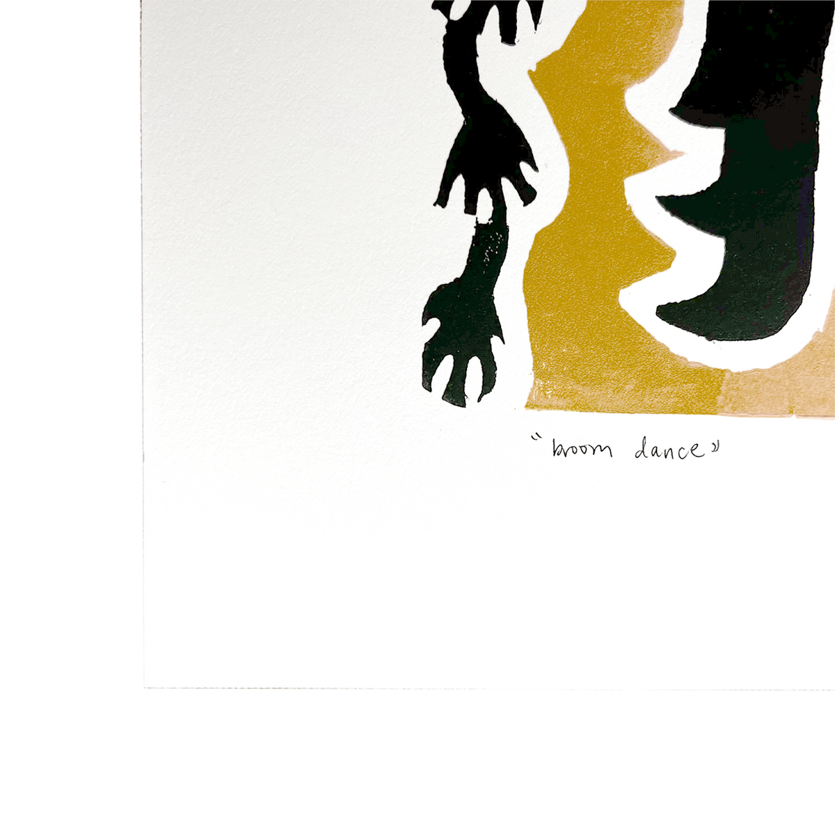 Broom Dance Block Print - Source by Studio Skara, view 2