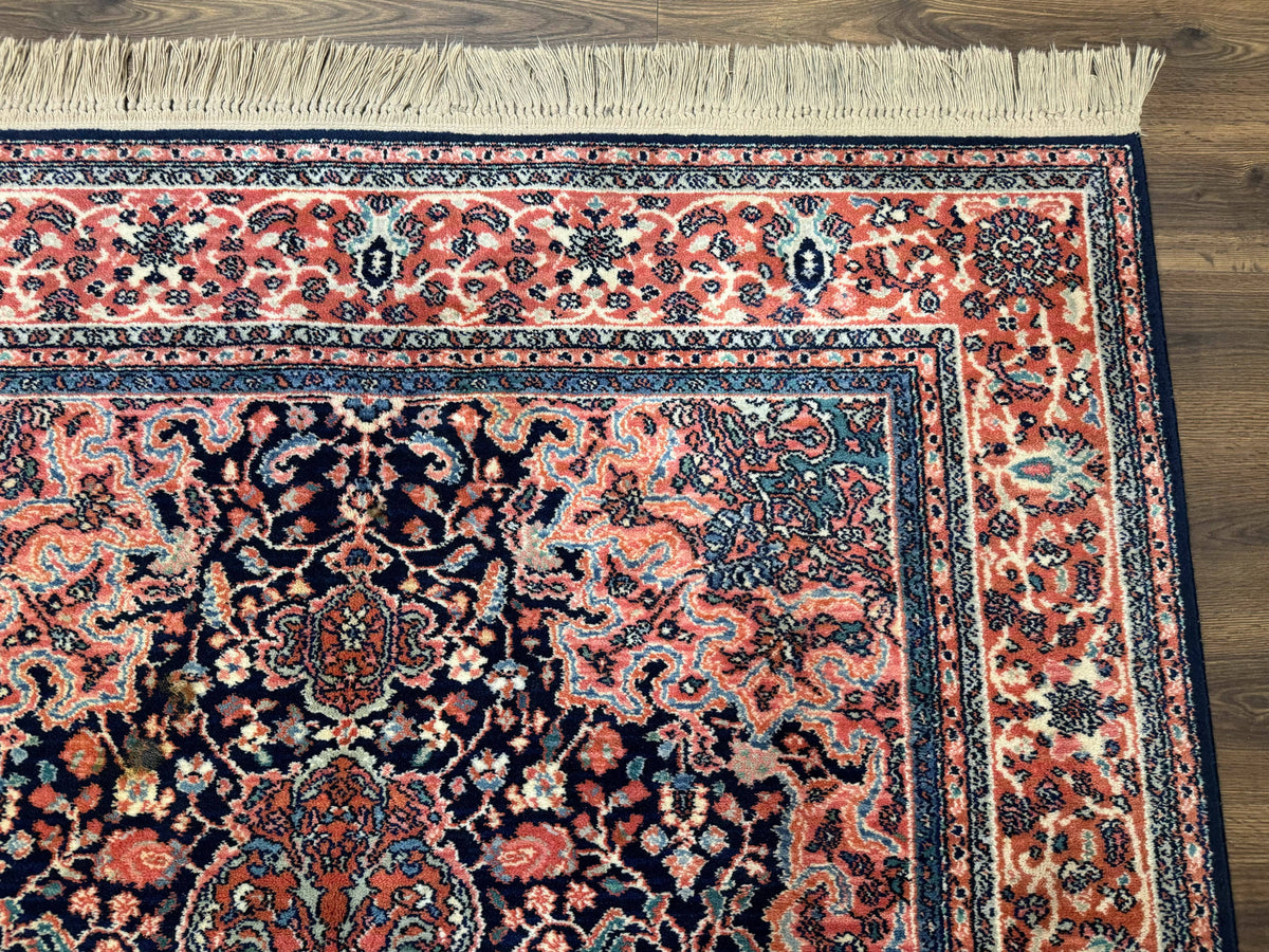 Karastan Rug 5.9 x 9, Kashan Medallion #741, Original Collection 700 Series, Discontinued, Wool Pile - Jewel Rugs, view 8