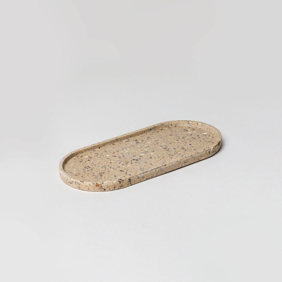 Upcycled Oval Tray: Coffee Bean Husk - Source by Studio Skara, view 8