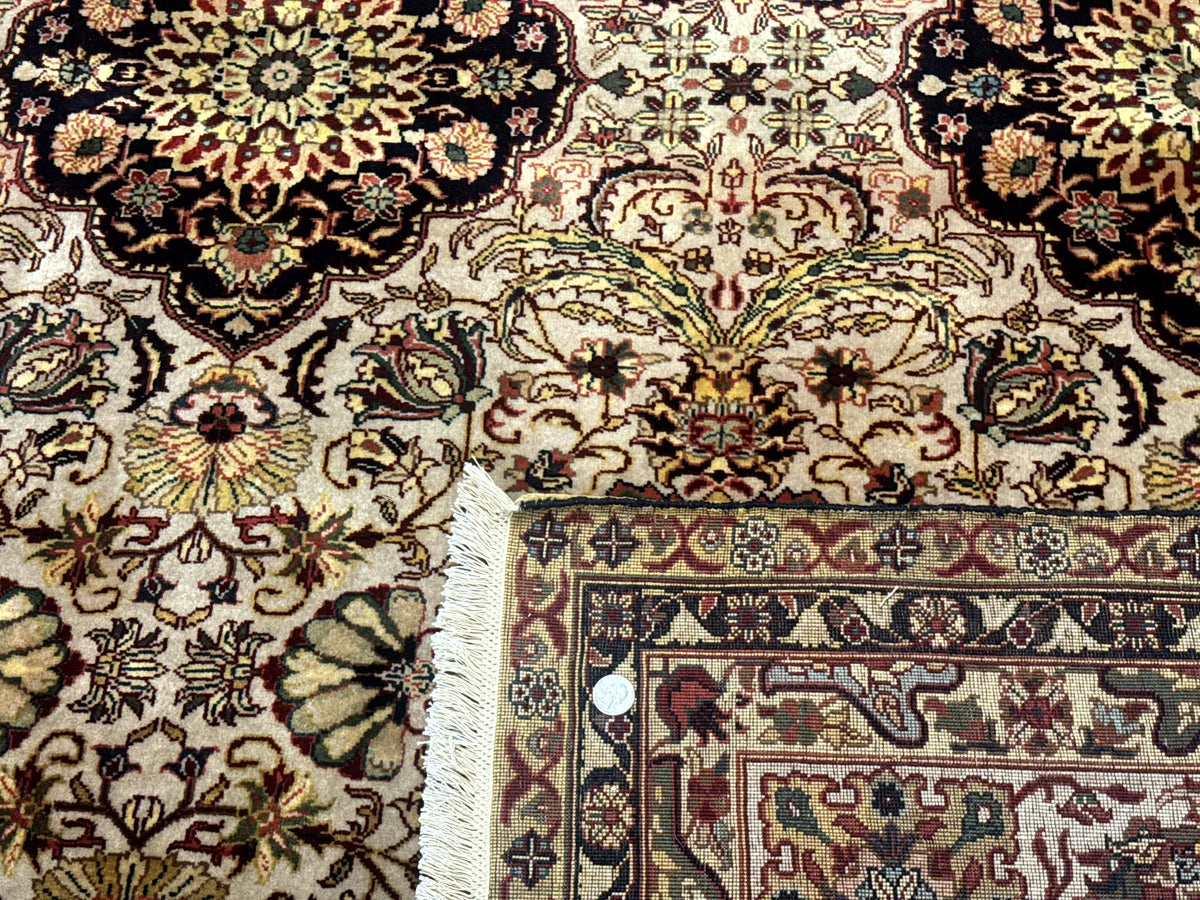 Indian Agra Rug 9x12, Fine Oriental Carpet - Jewel Rugs, view 10