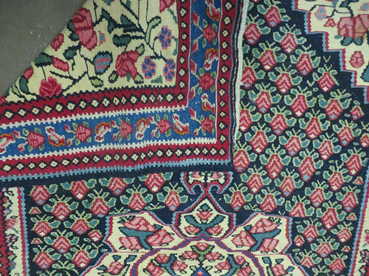 4' X 6' Vintage Handmade Turkish Flat weave Rug Tribal - Jewel Rugs, view 11