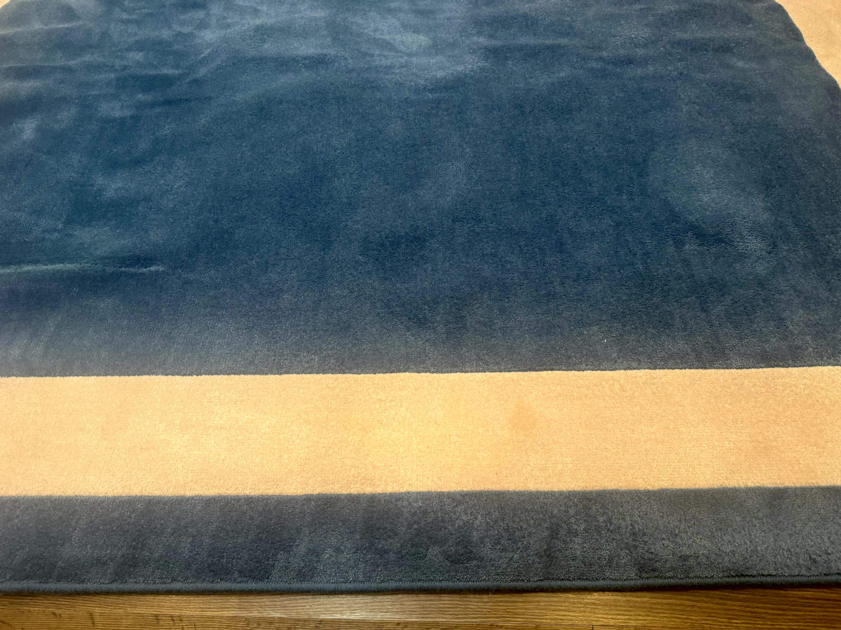 Blue and Cream Square Rug 10x10 ft, Large Square Carpet - Jewel Rugs, view 6