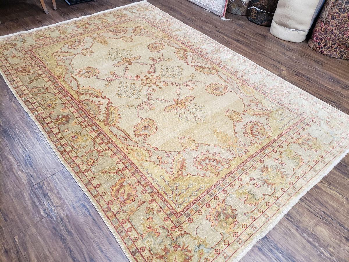 6x9 Turkish Oushak Rug, Wool Rug, Hand Knotted - Jewel Rugs, view 4
