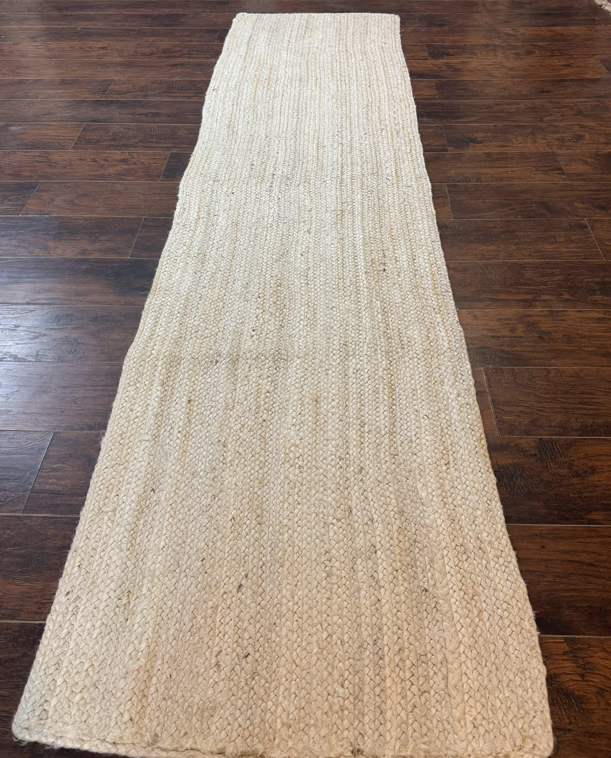 Modern Jute Runner Rug 2.7 x 10, Rug for Hallway or Kitchen, Farmhouse Rug - Jewel Rugs, view 13