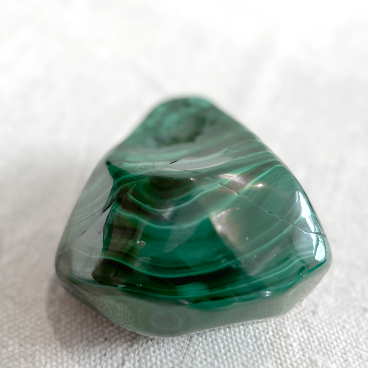 Malachite Freeform Stone - Source by Studio Skara, view 6