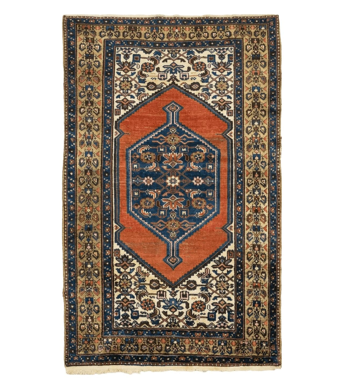 4' X 6' Antique Handmade Turkish Wool Rug Nice - Jewel Rugs