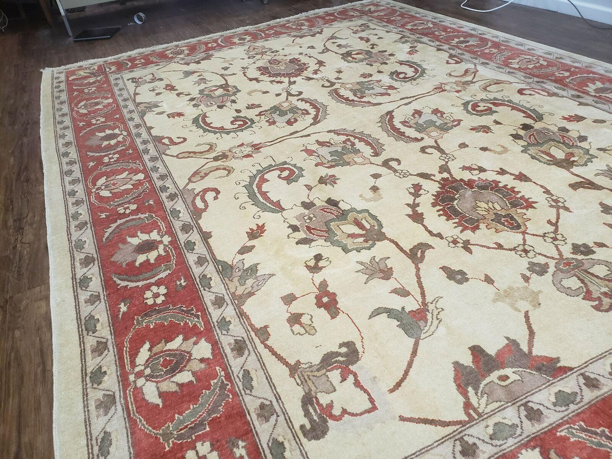 9' X 12' One-Of-A-Kind William Pak Peshawar Hand-knotted Wool Rug Nice - Jewel Rugs, view 13