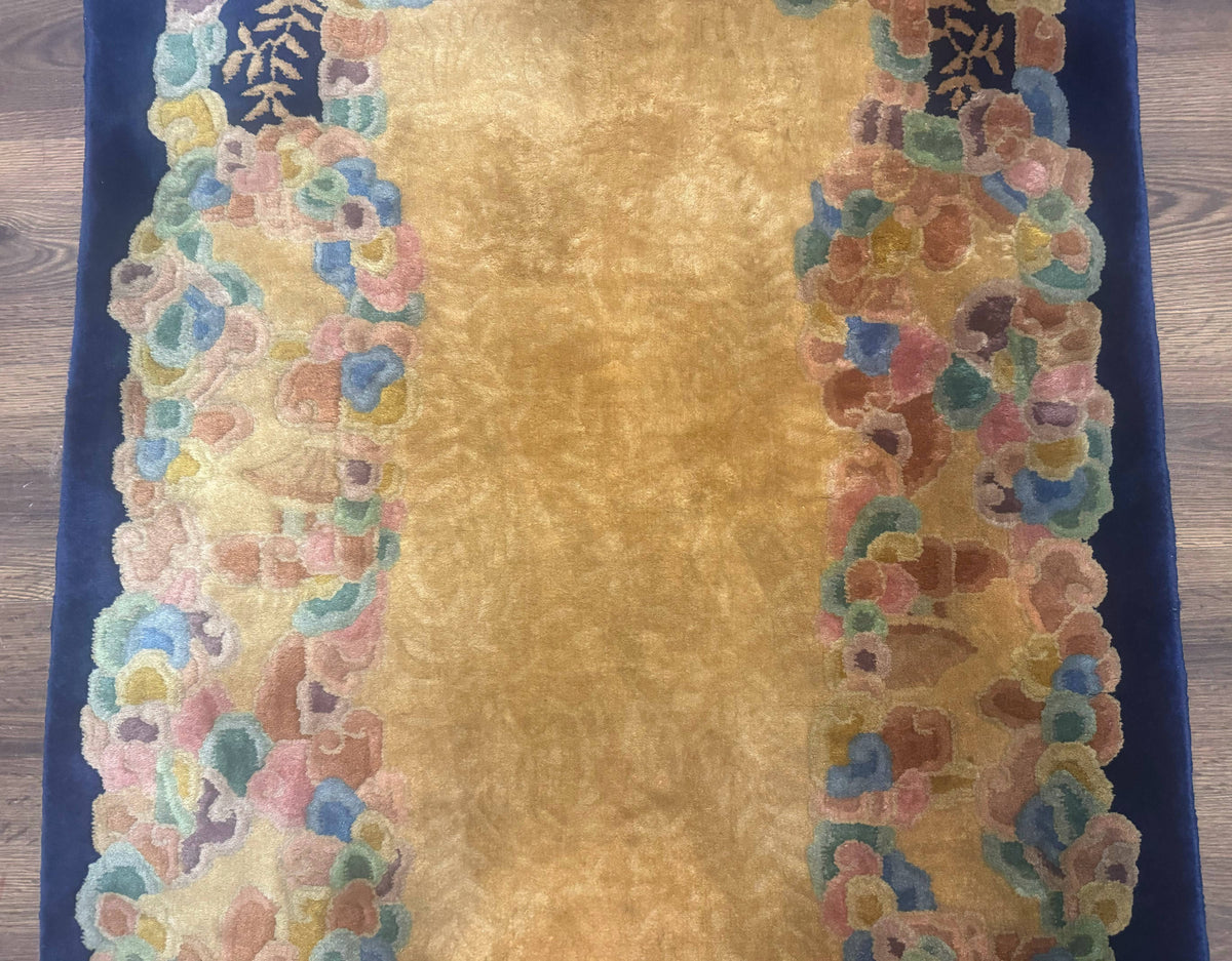 Chinese Wool Rug 3x5, Vintage Carpet, Handmade - Jewel Rugs, view 4