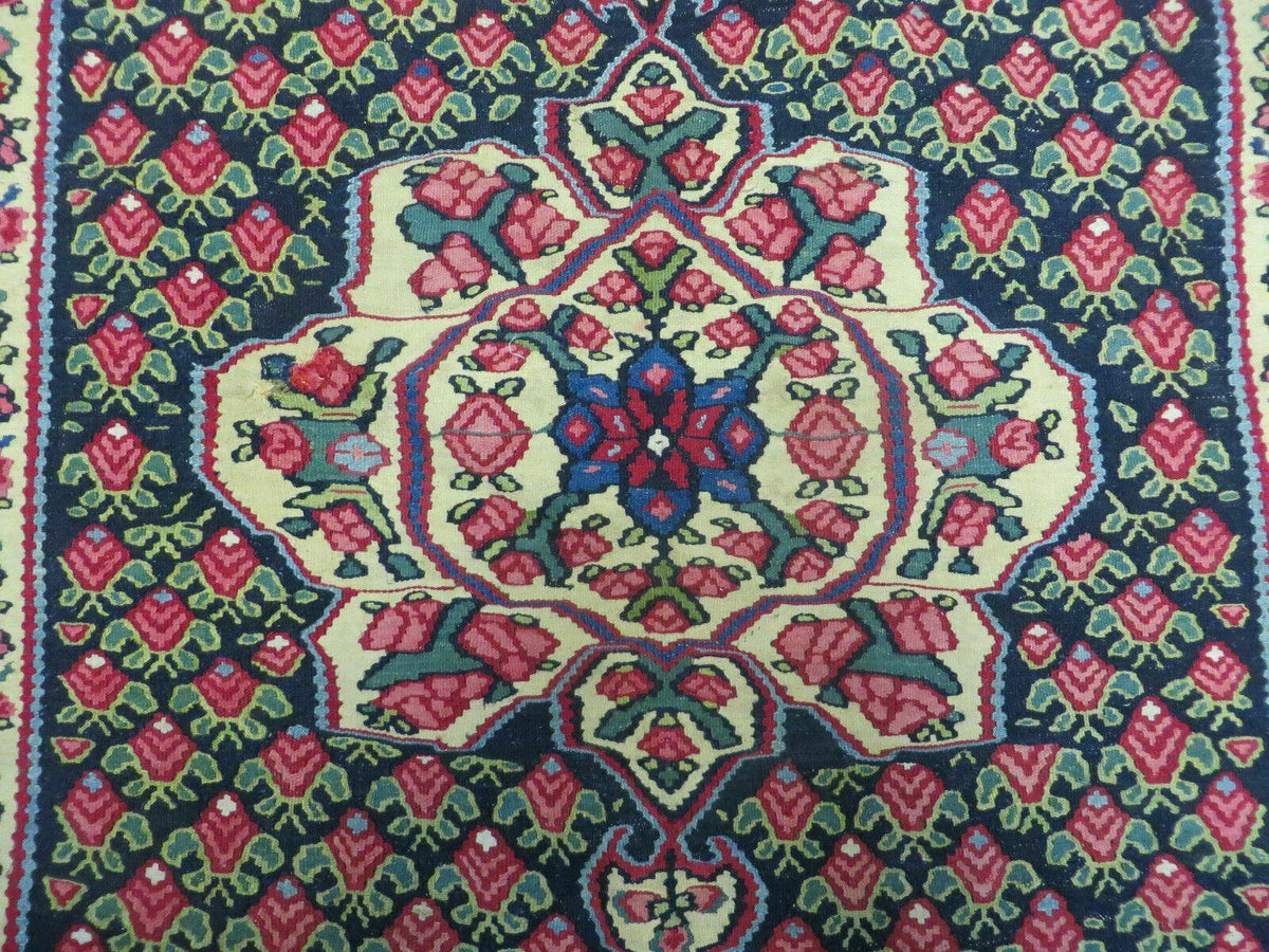 4' X 6' Vintage Handmade Turkish Flat weave Rug Tribal - Jewel Rugs, view 13