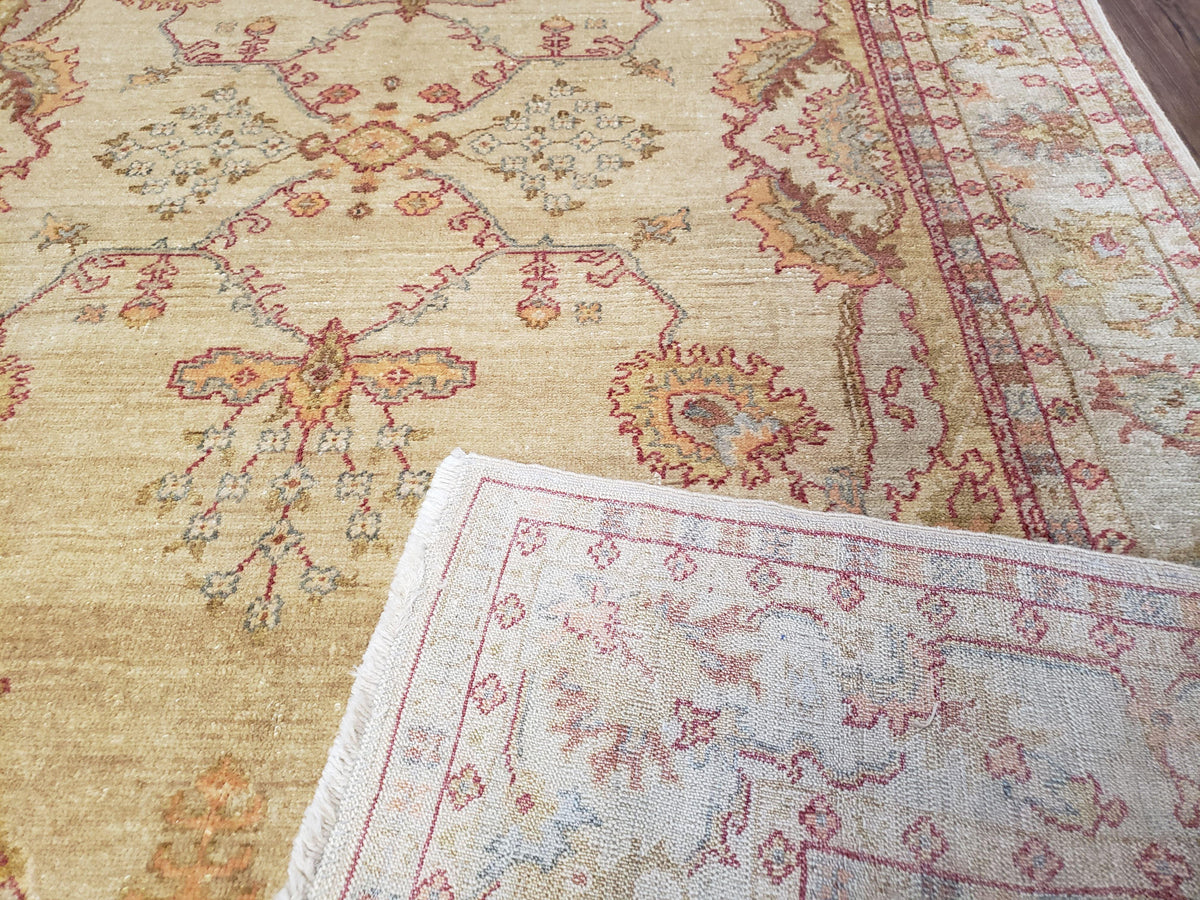 6x9 Turkish Oushak Rug, Wool Rug, Hand Knotted - Jewel Rugs, view 11