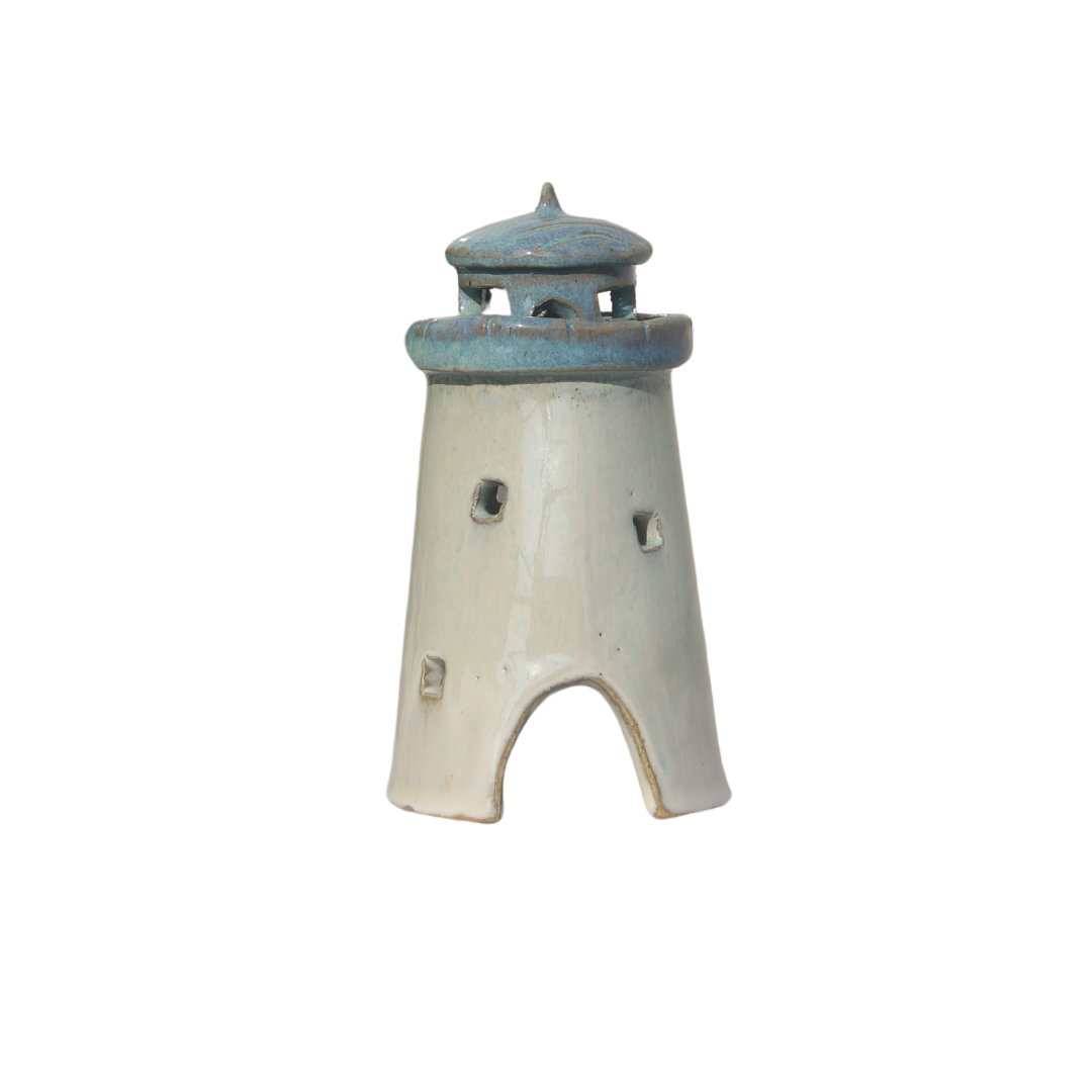 Light Houses with pebbles - Set of 2 image 0