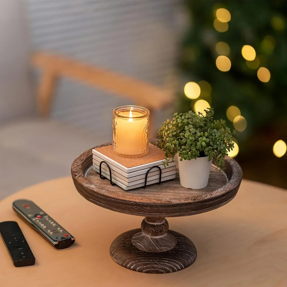 Cake Stand - Japanese-Style Wood Wooden